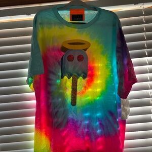 Bwood Tie Dye Multicor 3x Short Sleeve Tee